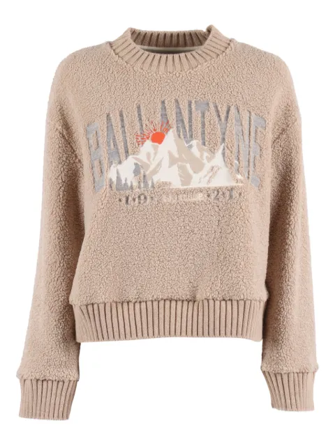 Ballantyne Suéter com estampa gráfica de montanha