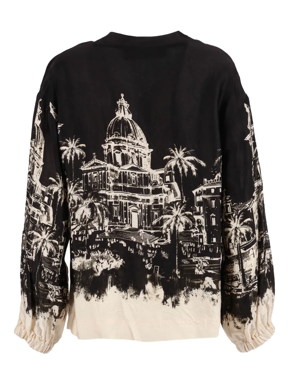 Shirtaporter Shirt met print - Zwart