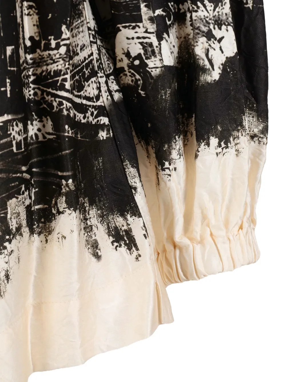 Shirtaporter Printed Blouse In Black