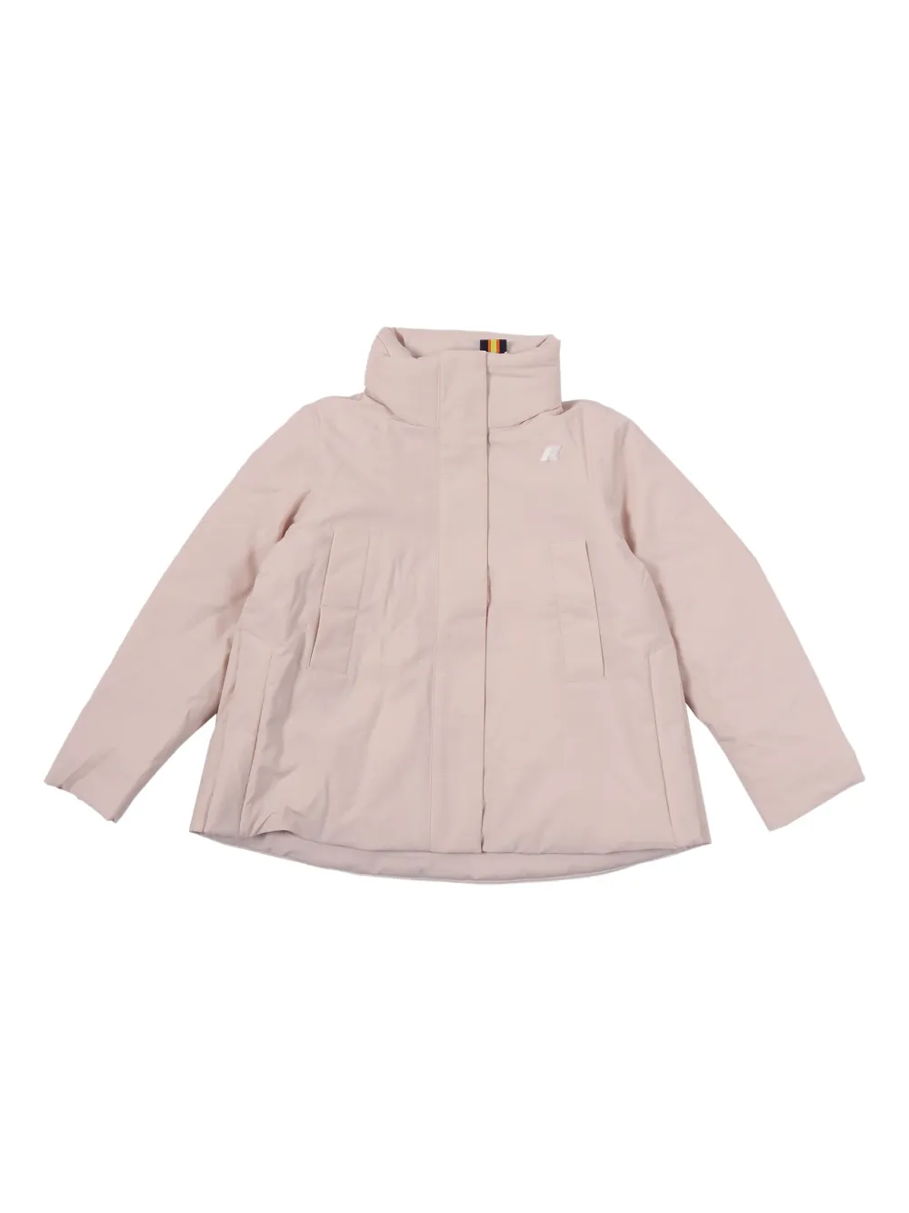 K Way Kids logo-detail jacket - Rosa