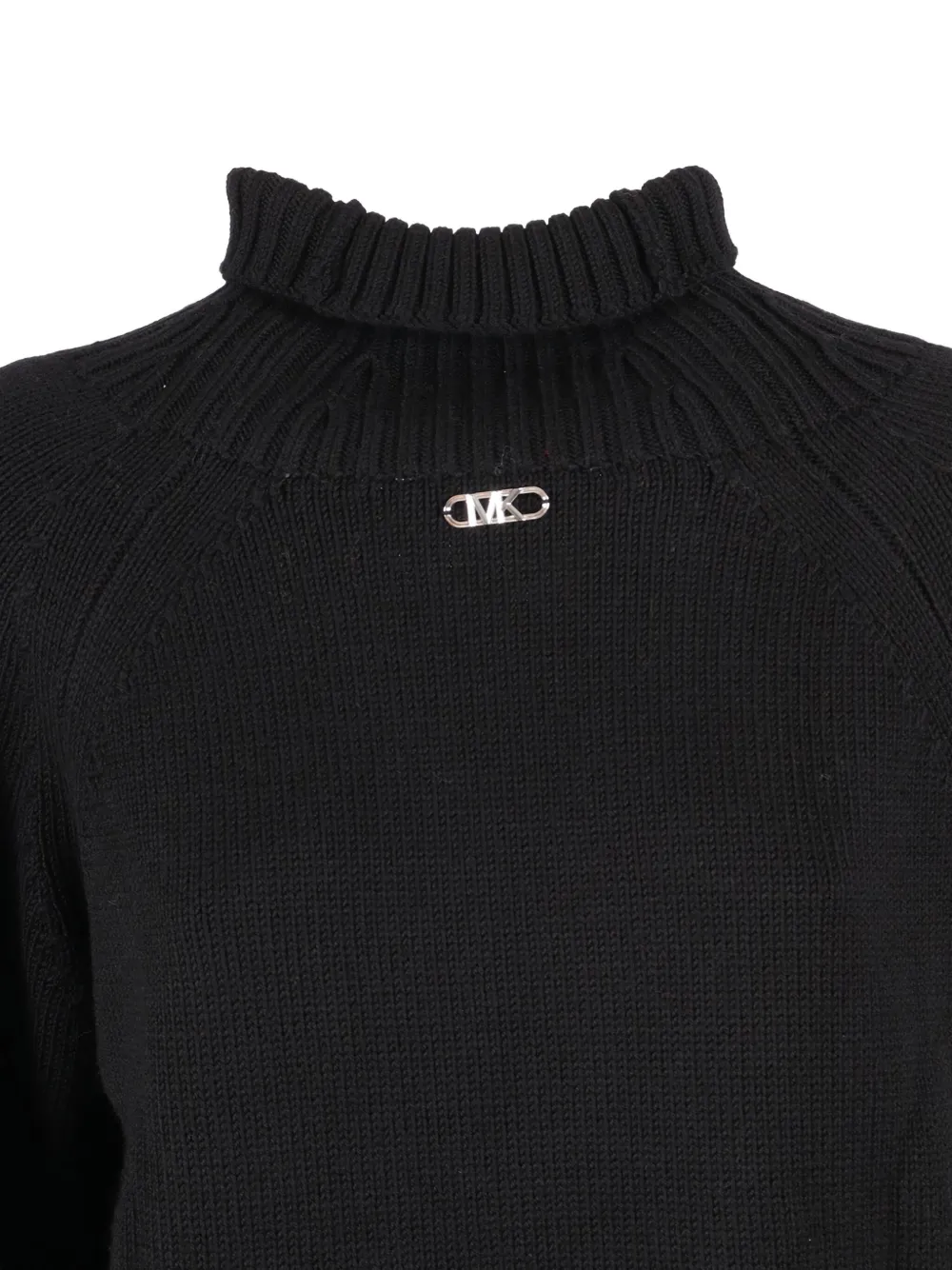 Michael Kors Solid Tnk Easy Sweater In Black