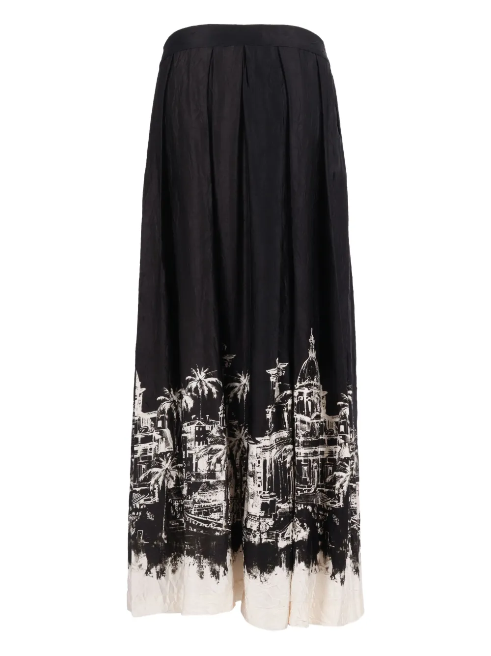 Shirtaporter printed pleated maxi skirt | Pleated Skirts | Image 2