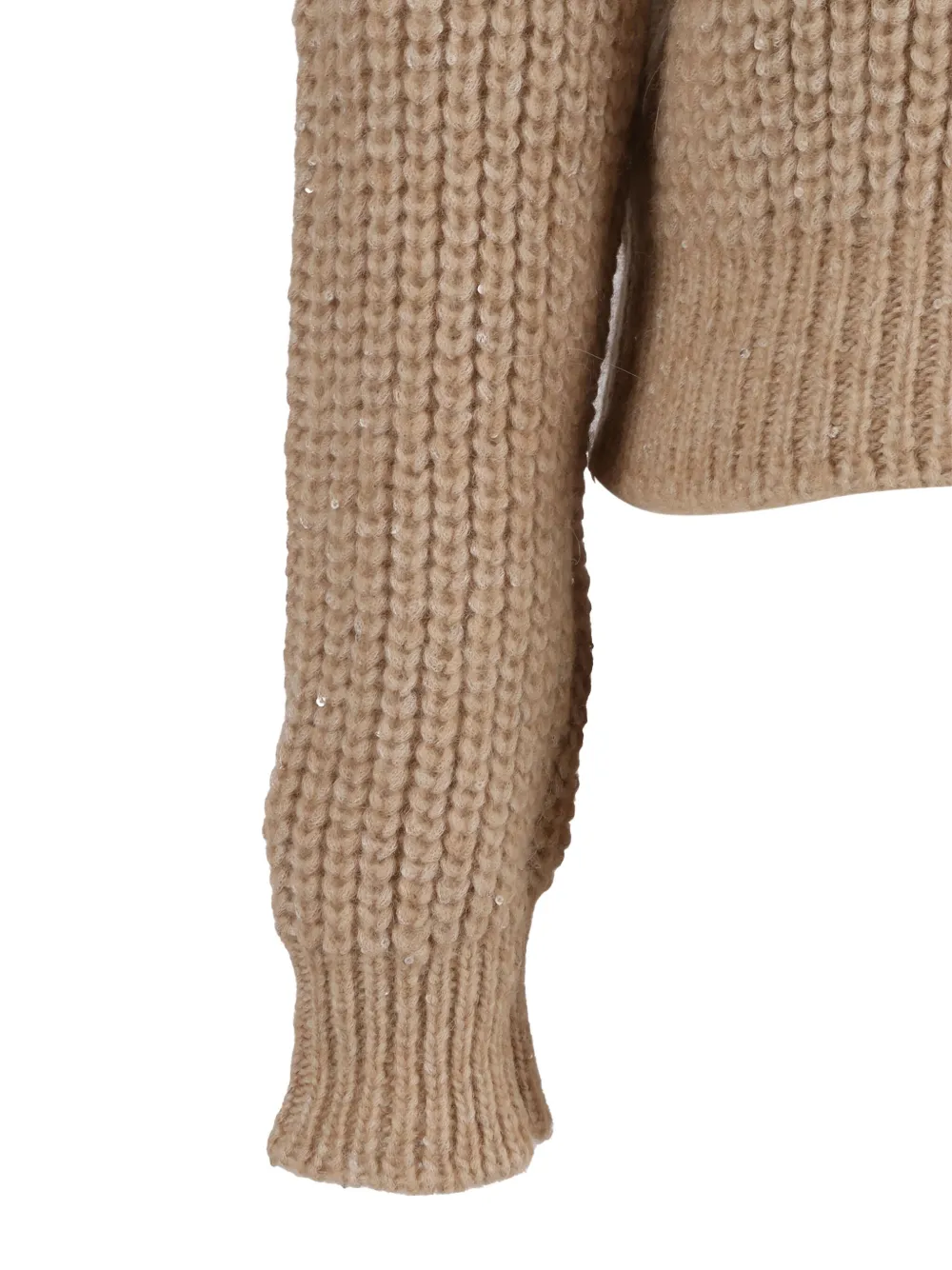 Fay Dolcevita Sweater In Brown