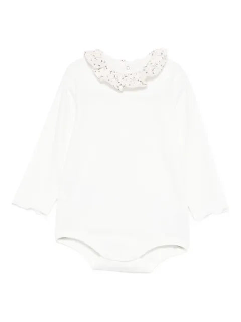 TEDDY & MINOU body con cuello de volantes