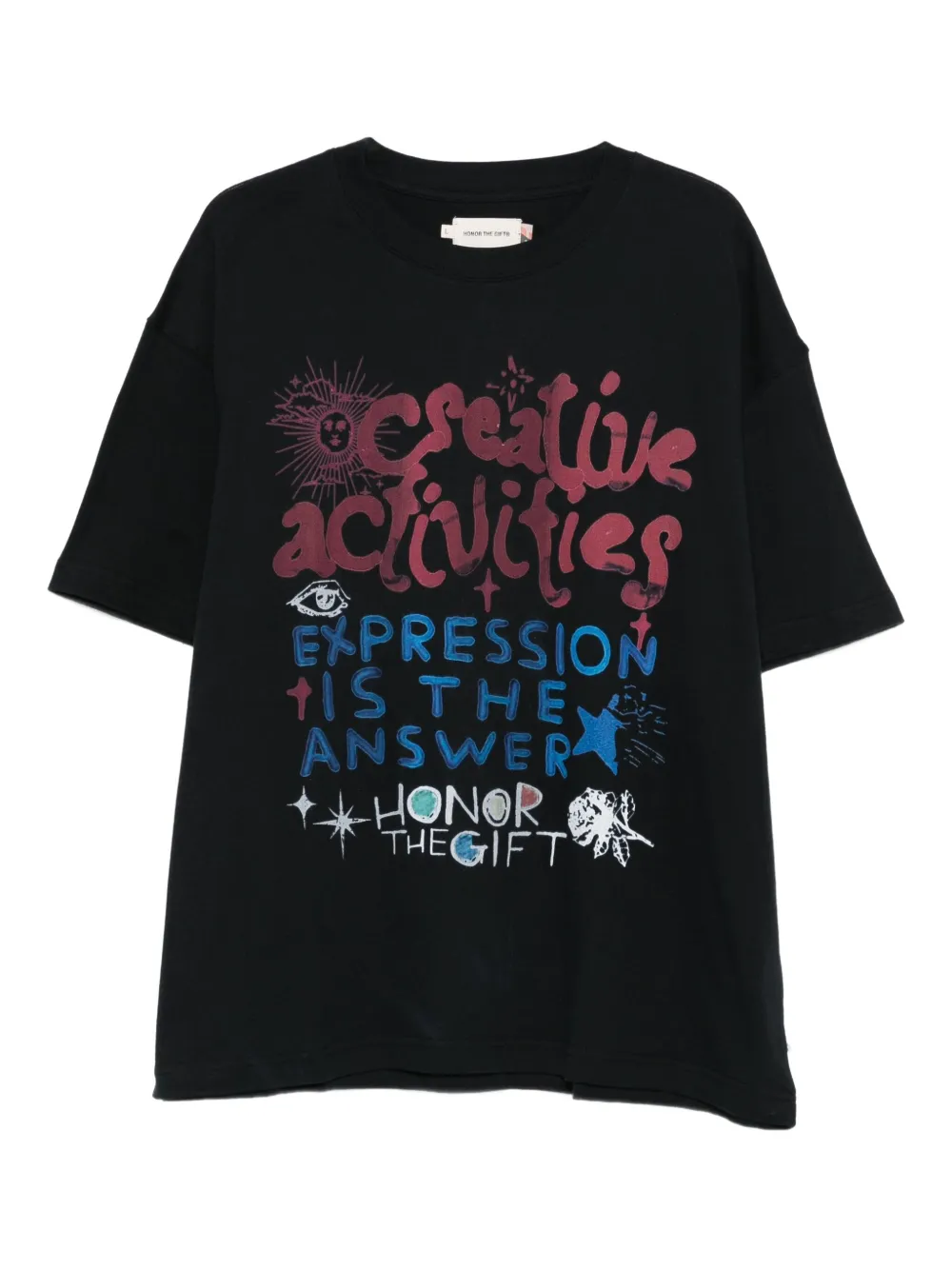 Honor The Gift graphic-print t-shirt | Black | Image 1
