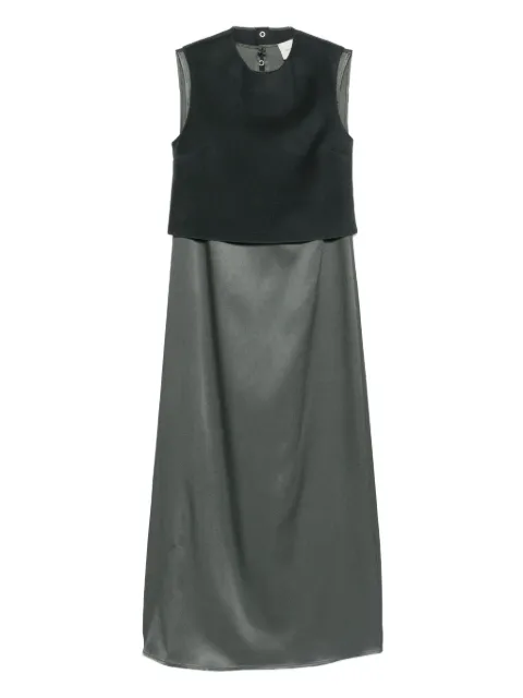 Alysi vestido con panel superior