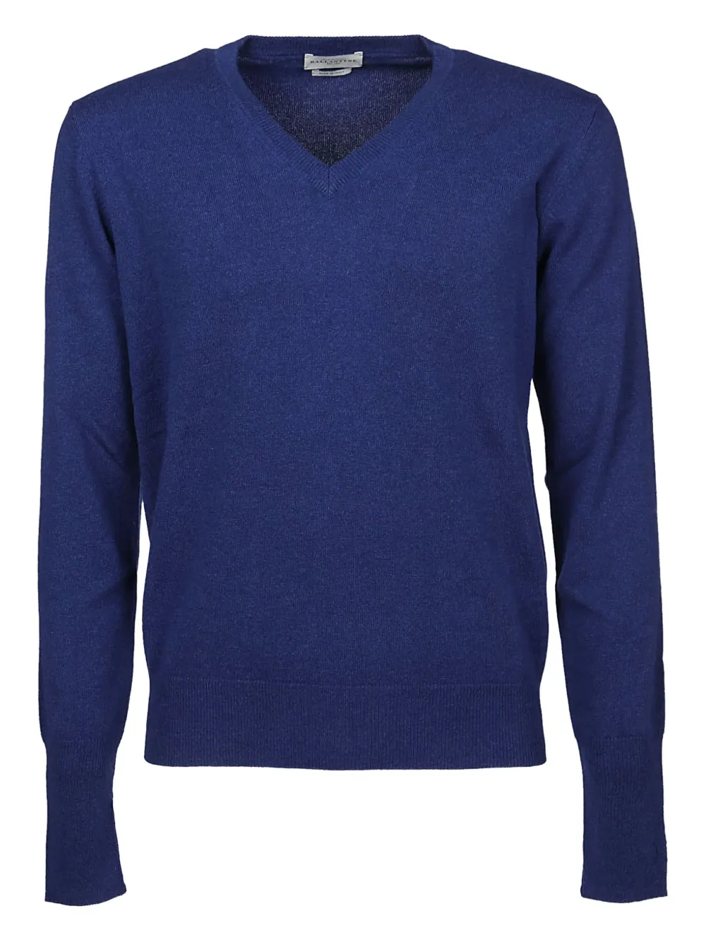 Ballantyne V-neck cashmere sweater | Blue | Image 1