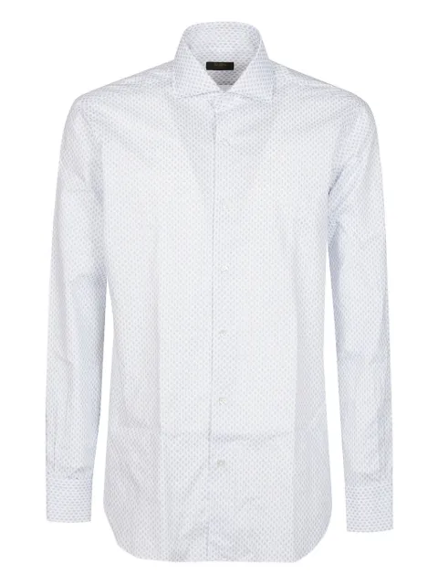 Barba long-sleeve cotton shirt