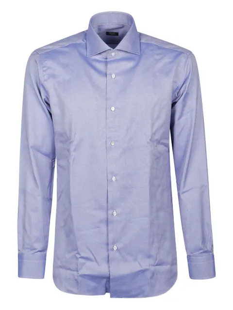 Barba long-sleeve button-down shirt