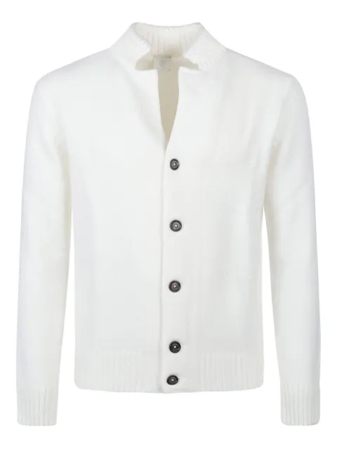Eleventy high-neck button cardigan