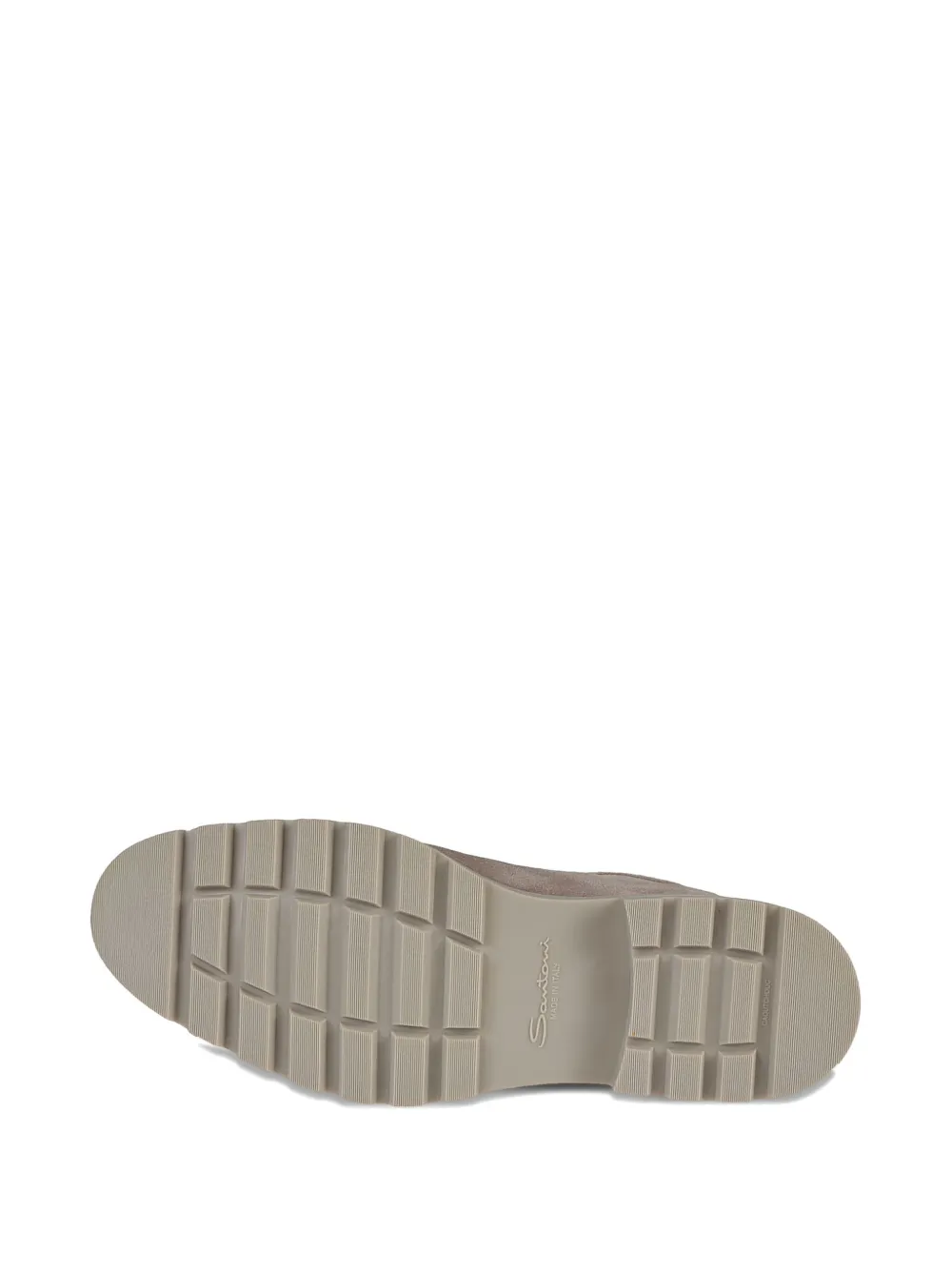 Santoni suede slip-on loafers Brown