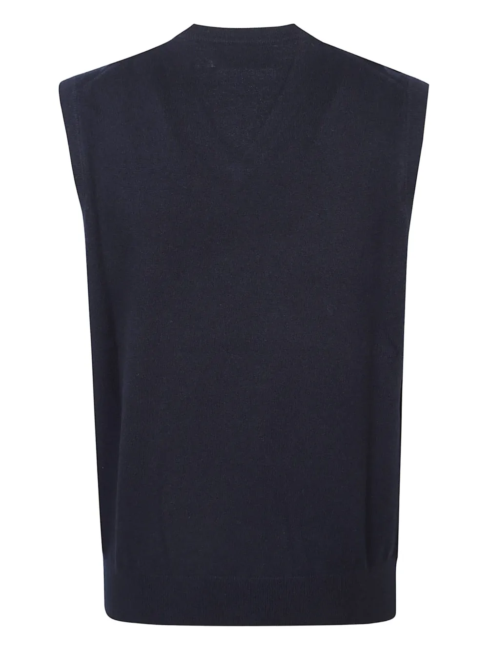 Ballantyne V-neck cashmere vest - Blauw