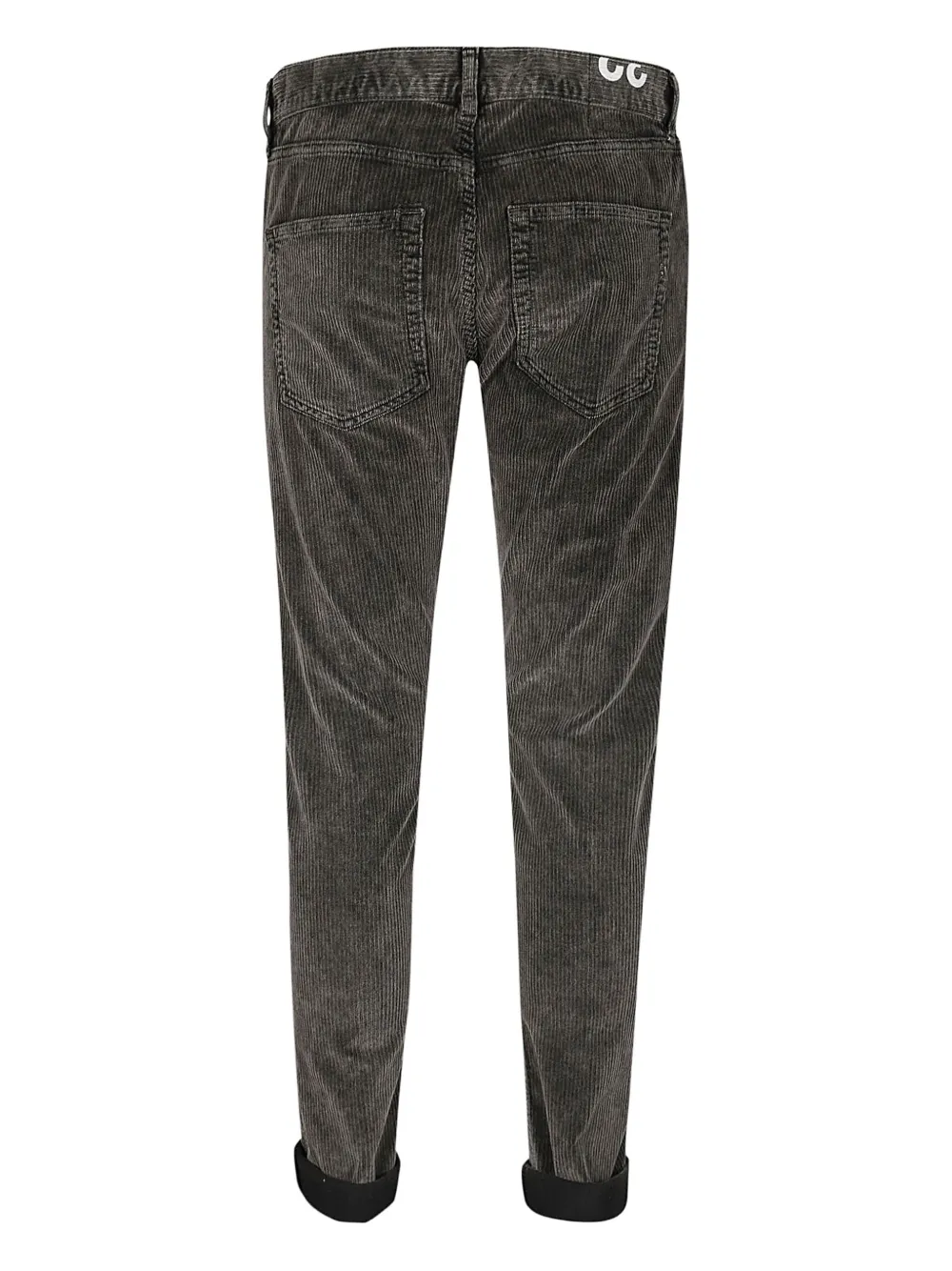 DONDUP Ribfluwelen broek - Zwart