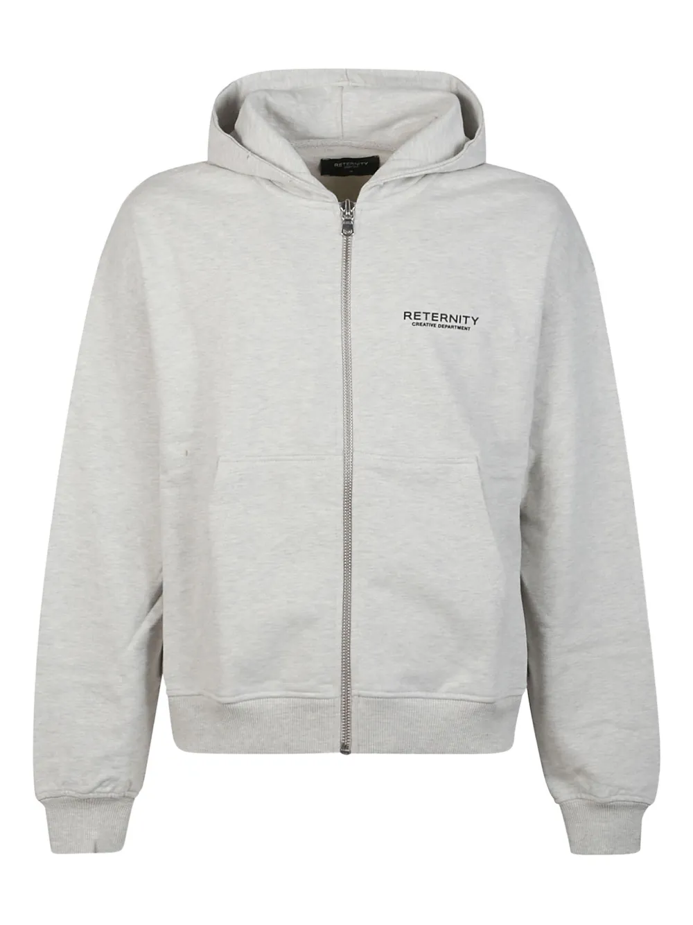 RETERNITY zip-up hoodie - グレー RETERNITY zip-up hoodie - グレー