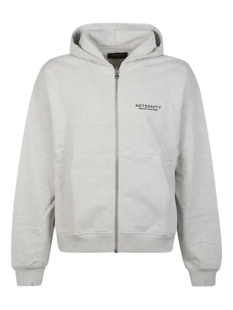 RETERNITY zip-up hoodie