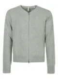 Sunflower Donegal zip-front merino cardigan - Green