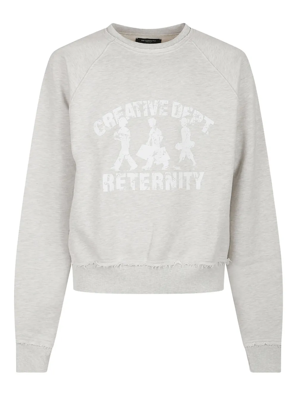 RETERNITY logo-print sweatshirt | Grey | Image 1