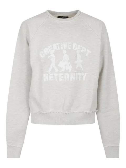 RETERNITY logo-print sweatshirt