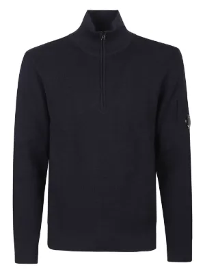 C.P. Company ジップアップ ニットトップ | グレー | FARFETCH JP