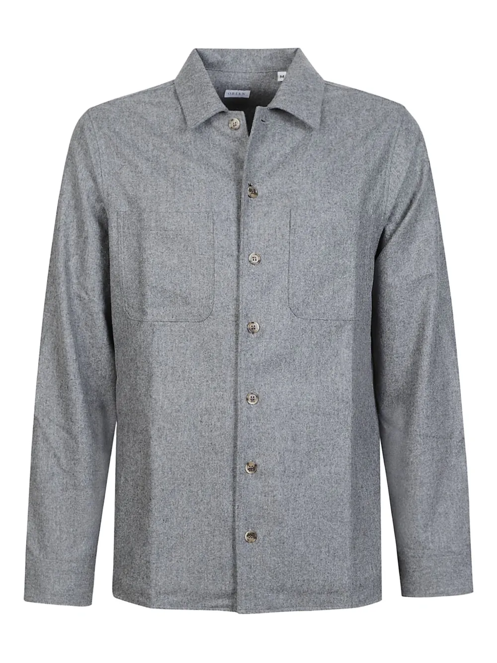 Orian wool shirt | Grey | Image 1