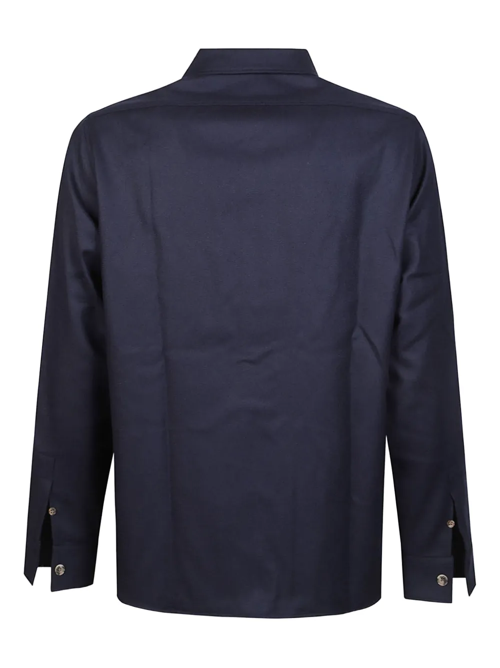 Orian Overhemd met opgestikte zak - Blauw