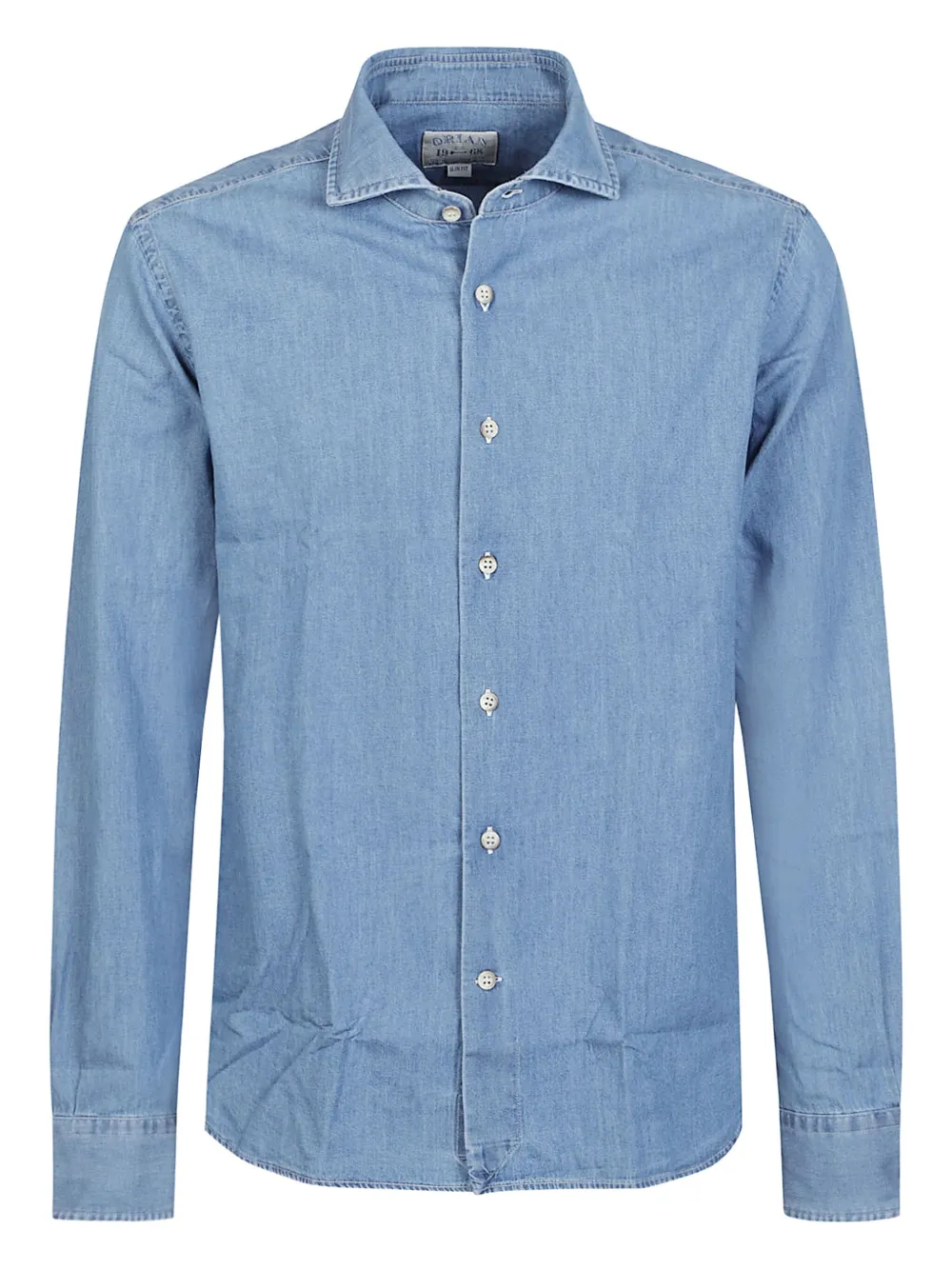 Orian denim long-sleeve shirt | Blue | Image 1