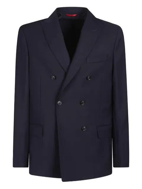 Fay double-breasted wool jacket