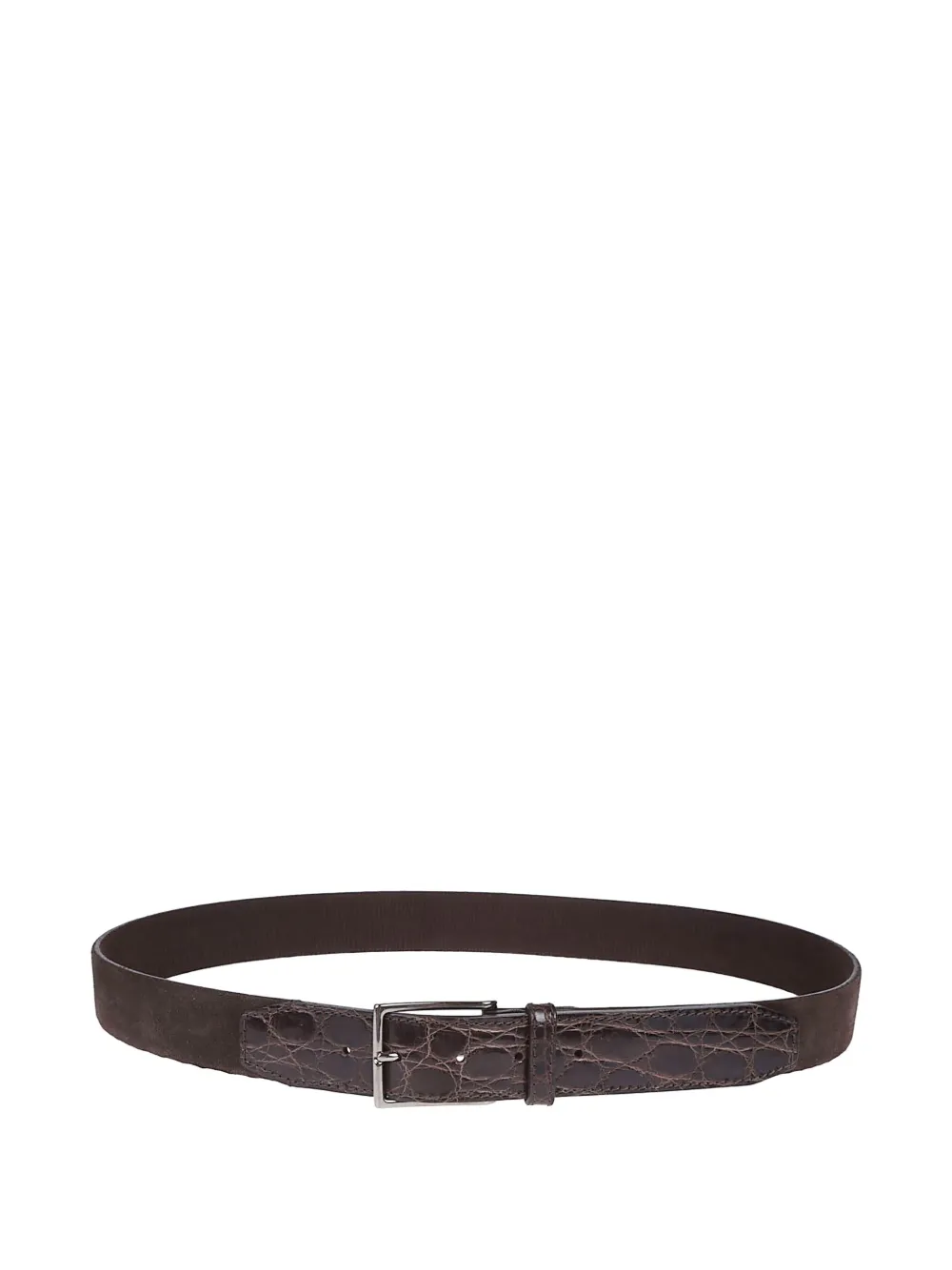 Orciani Suède riem - Bruin