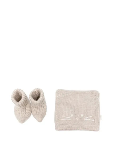 TEDDY & MINOU gorro tejido con pompón