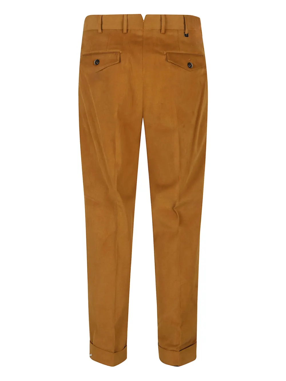 PT Torino Broek met geplooide cuffs - Bruin