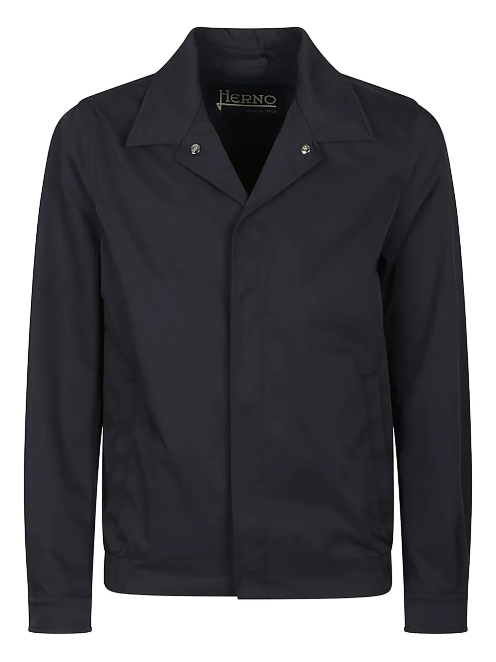 Herno snap-fastening drawstring jacket | Blue | Image 1