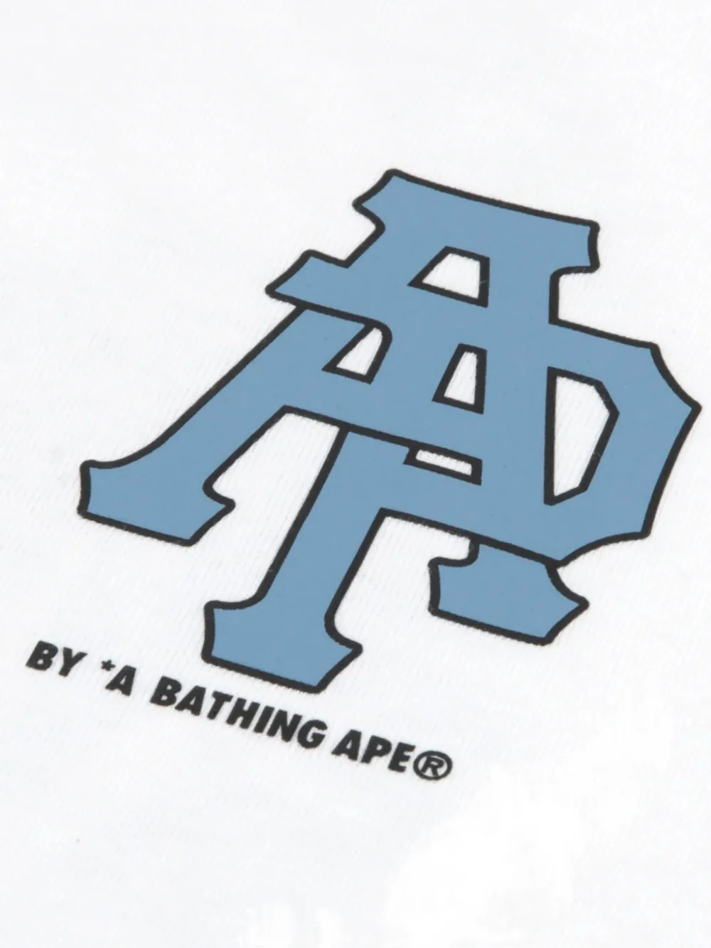 Aape By A Bathing Ape Aape Basic T-shirt In White