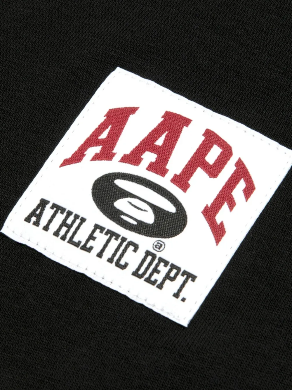 Aape By A Bathing Ape Aape Aapeunvs "a" T-shirt In Black