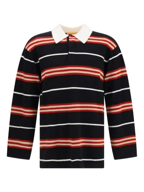 Guest In Residence striped polo shirt
