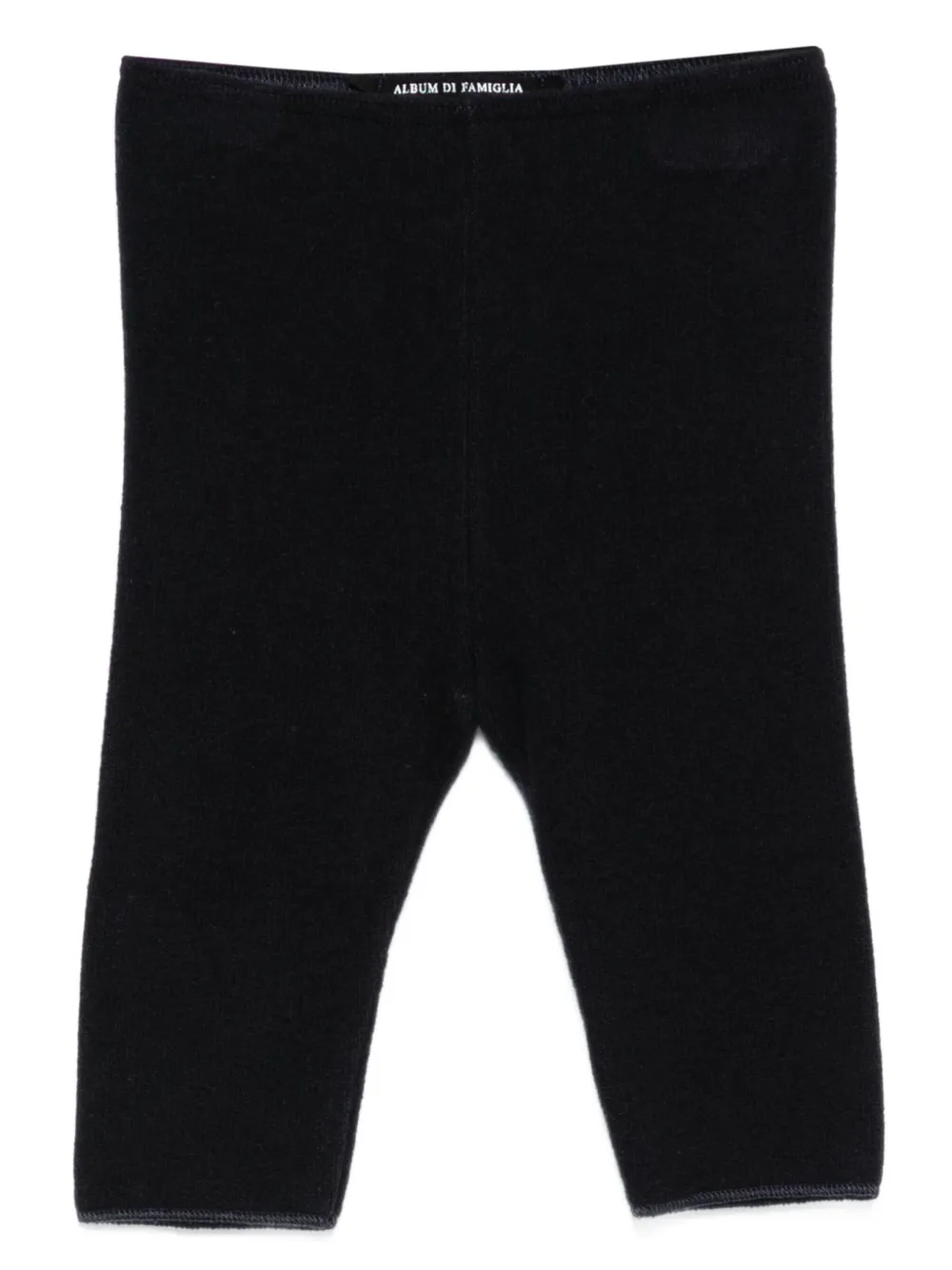 Album Di Famiglia Kids ribbed trousers - Nero