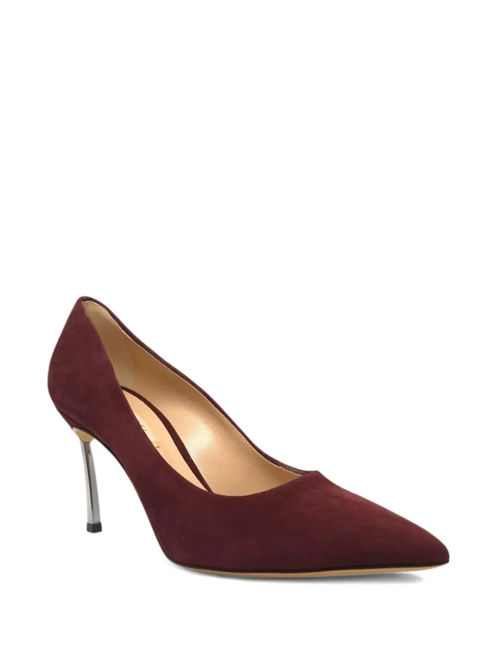 Casadei 90mm Samurai Blade Pumps In Brown