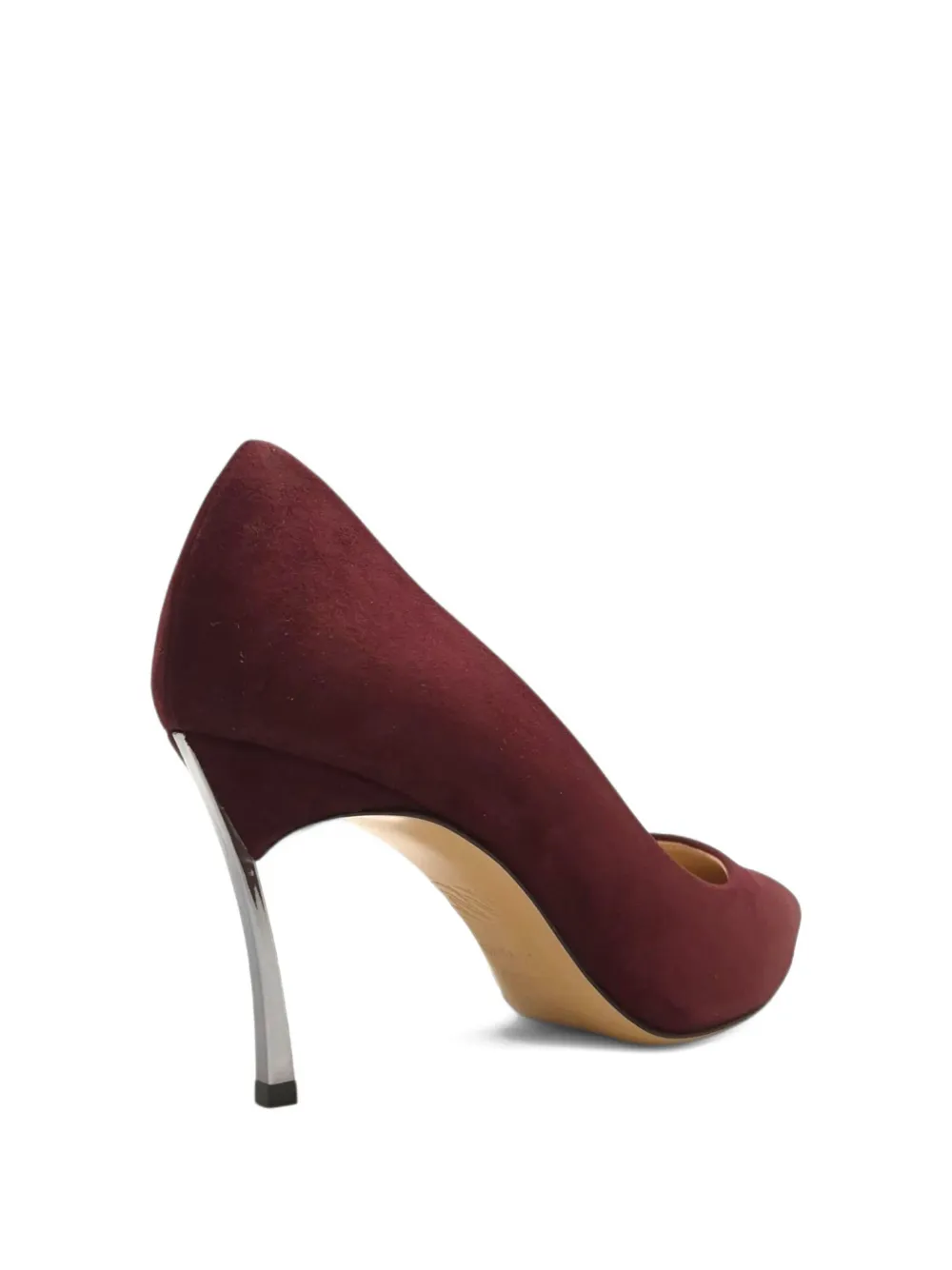 Casadei 90mm Samurai Blade Pumps In Brown