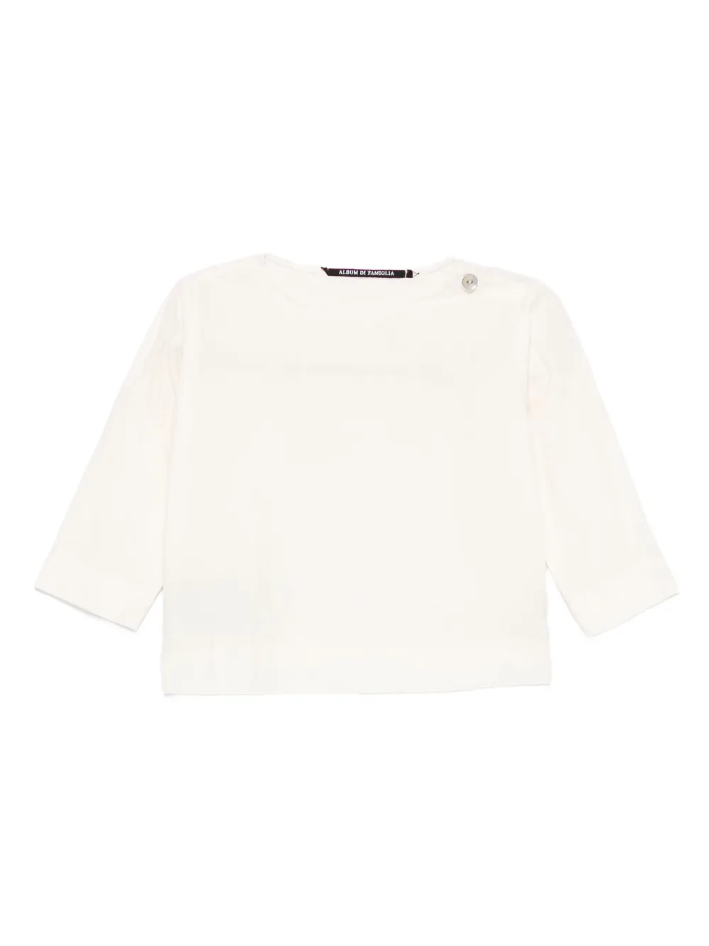 Album Di Famiglia Kids round-neck T-shirt | White | Image 1