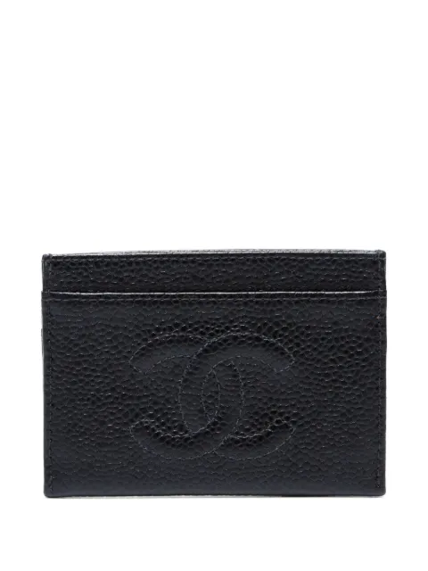 CHANEL Pre-Owned 2000-2002 CC card holder