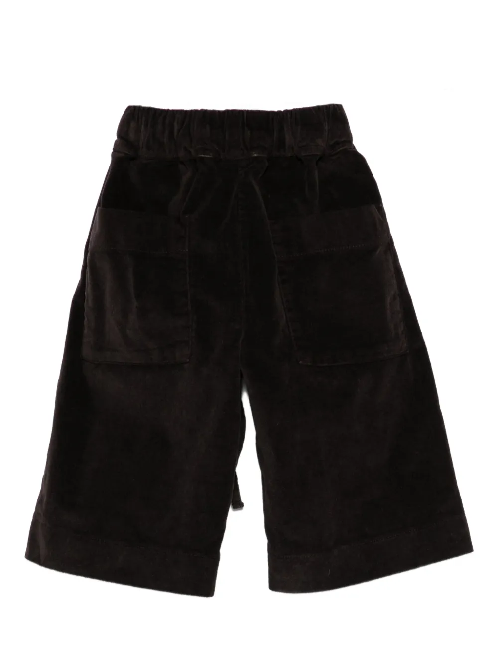 Album Di Famiglia Drawstring-waist Shorts In Brown
