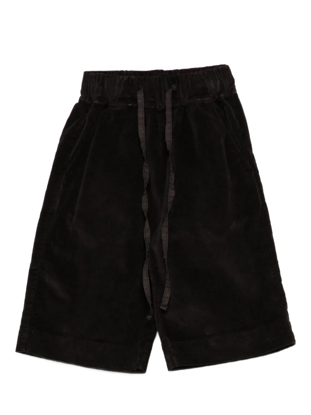 Album Di Famiglia Drawstring-waist Shorts In Brown