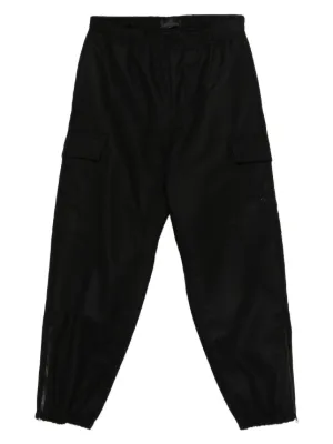 A BATHING APE® shark-head Drawstring Track Pants | Black | FARFETCH CA