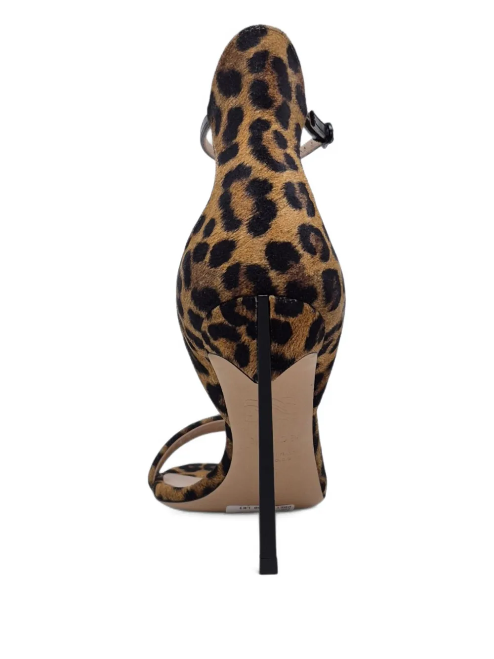 Casadei 100 mm leren sandalen met hak Bruin