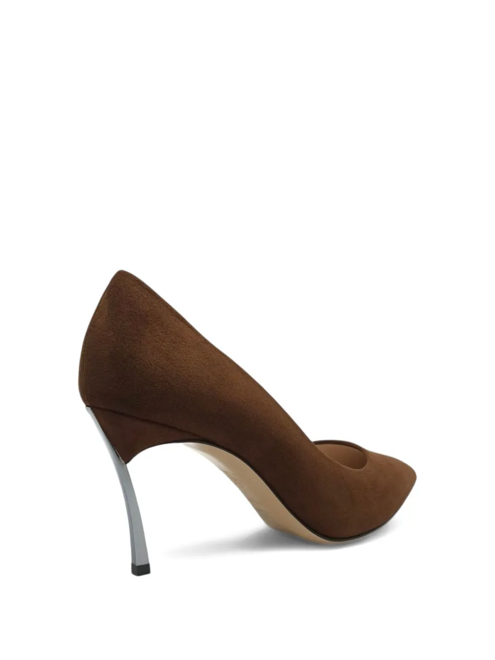 Casadei 90mm Samurai Blade Pumps In Brown