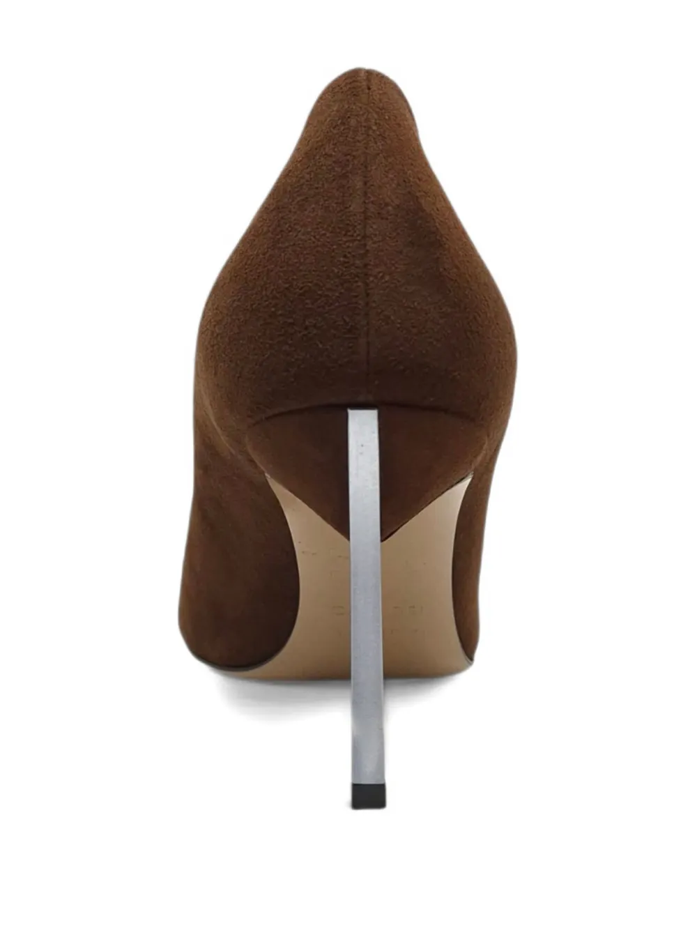 Casadei 90mm Samurai Blade Pumps In Brown