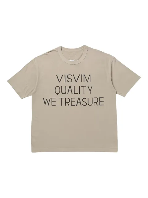 visvim logo print T-shirt