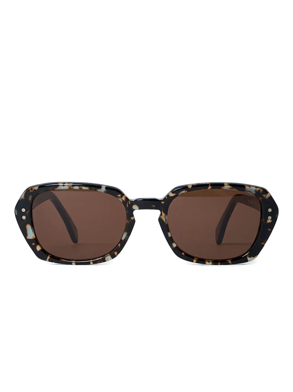 OUR LEGACY Earth square-frame tortoiseshell sunglasses | Brown | Image 1
