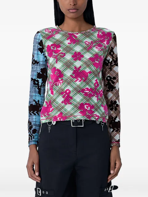 Chopova Lowena pixel-bunny T-shirt