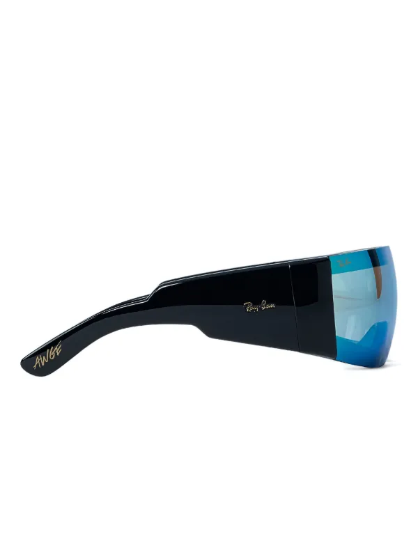 Ray-Ban Ultra Wrap 002 Sunglasses Blue FARFETCH PH