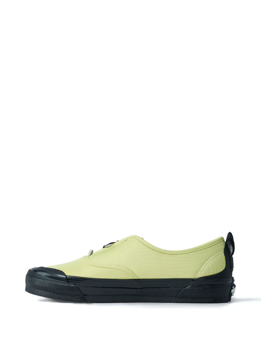 Vans Front-zip Round-toe Sneakers In Green